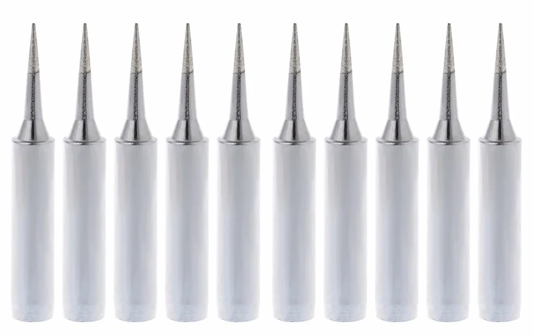 10pcs 900M-T Soldering Iron Tips Solder Iron Replacement Tip Soldering Bits Welding Equipment & Acessories (900M-T-I)