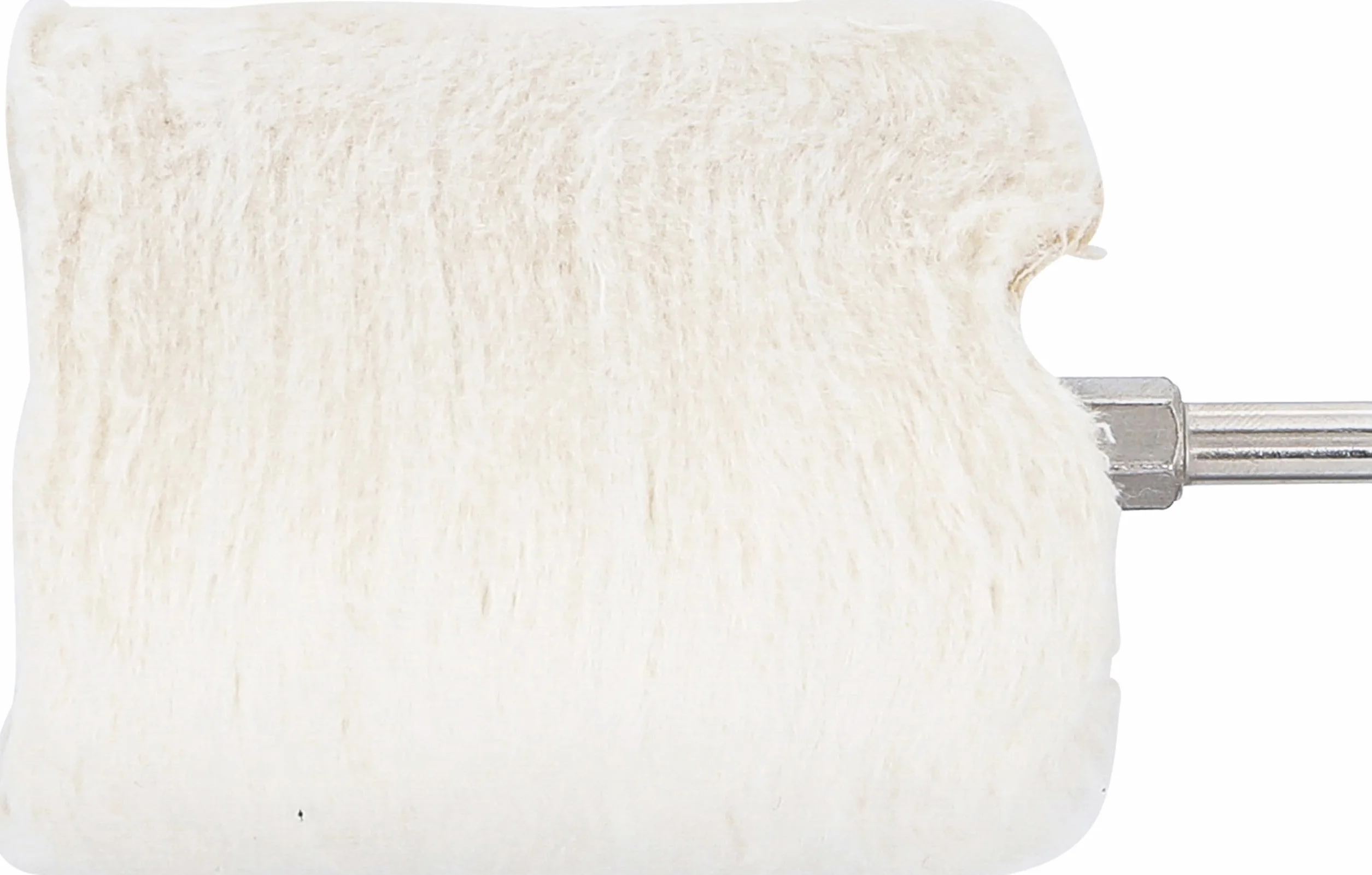 BGS Głowica polerska cylindryczna chwyt sześciokątny 6,3 mm (1/4")