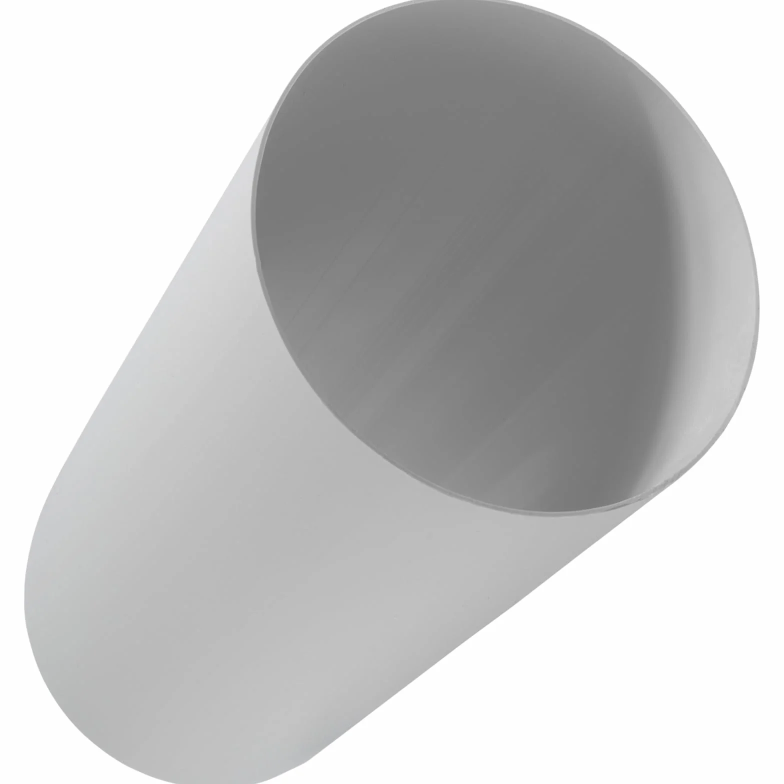 Repa Market Ø 125 mm - 125 cali / 0,3 m długości okrągły prosty plastikowy kanał wentylacyjny - sztywny kanał wentylacyjny - rura wymienna, przedłużenie, cyrkulacja świeżego powietrza