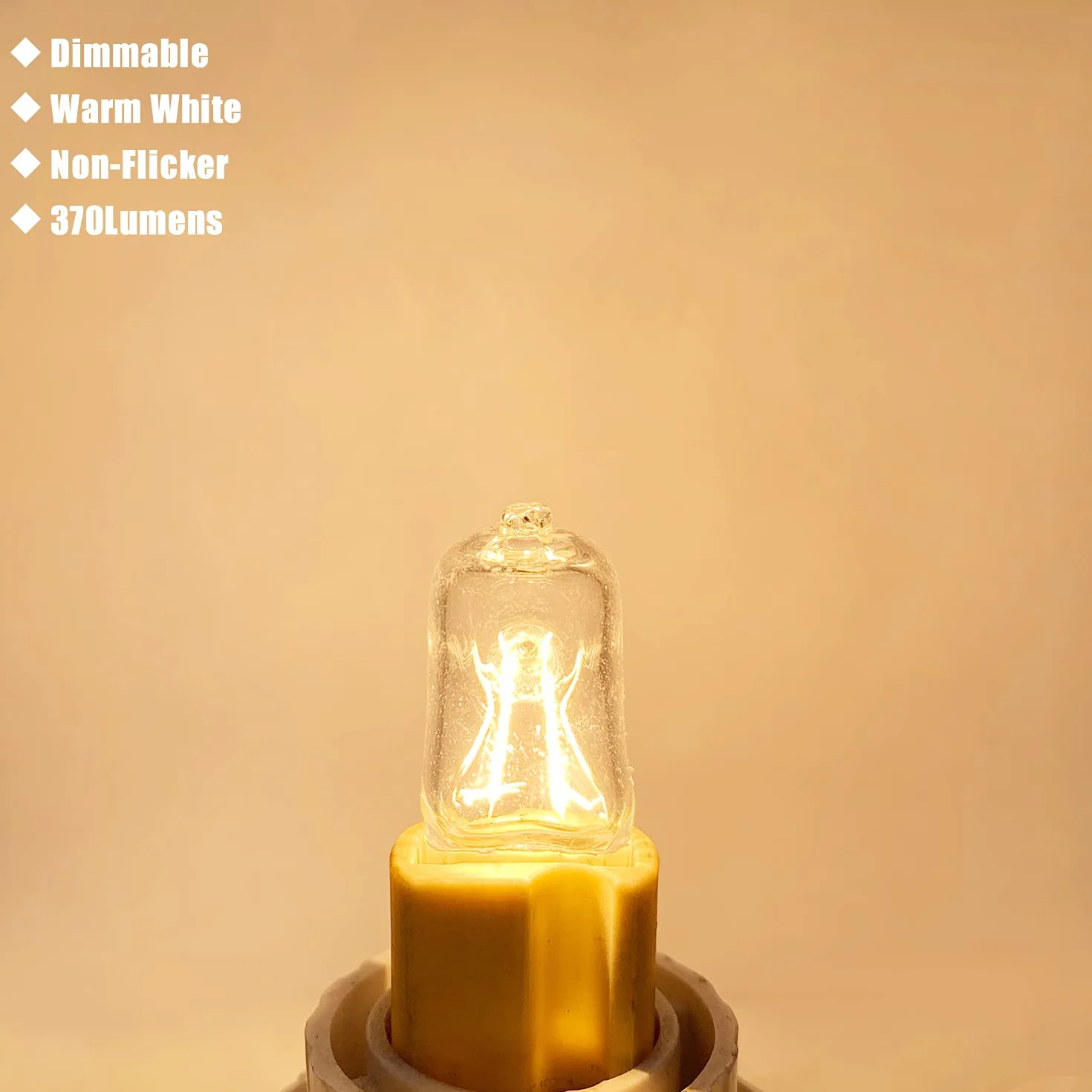 RuLEDne G9 żarówki halogenowe do piekarnika 40 W, przezroczyste żarówki halogenowe G9, ciepła biel, 2700 K, 230 V, 300 °C, odporne na wysokie temperatury żarówki do piekarnika i kuchenki mikrofalowej