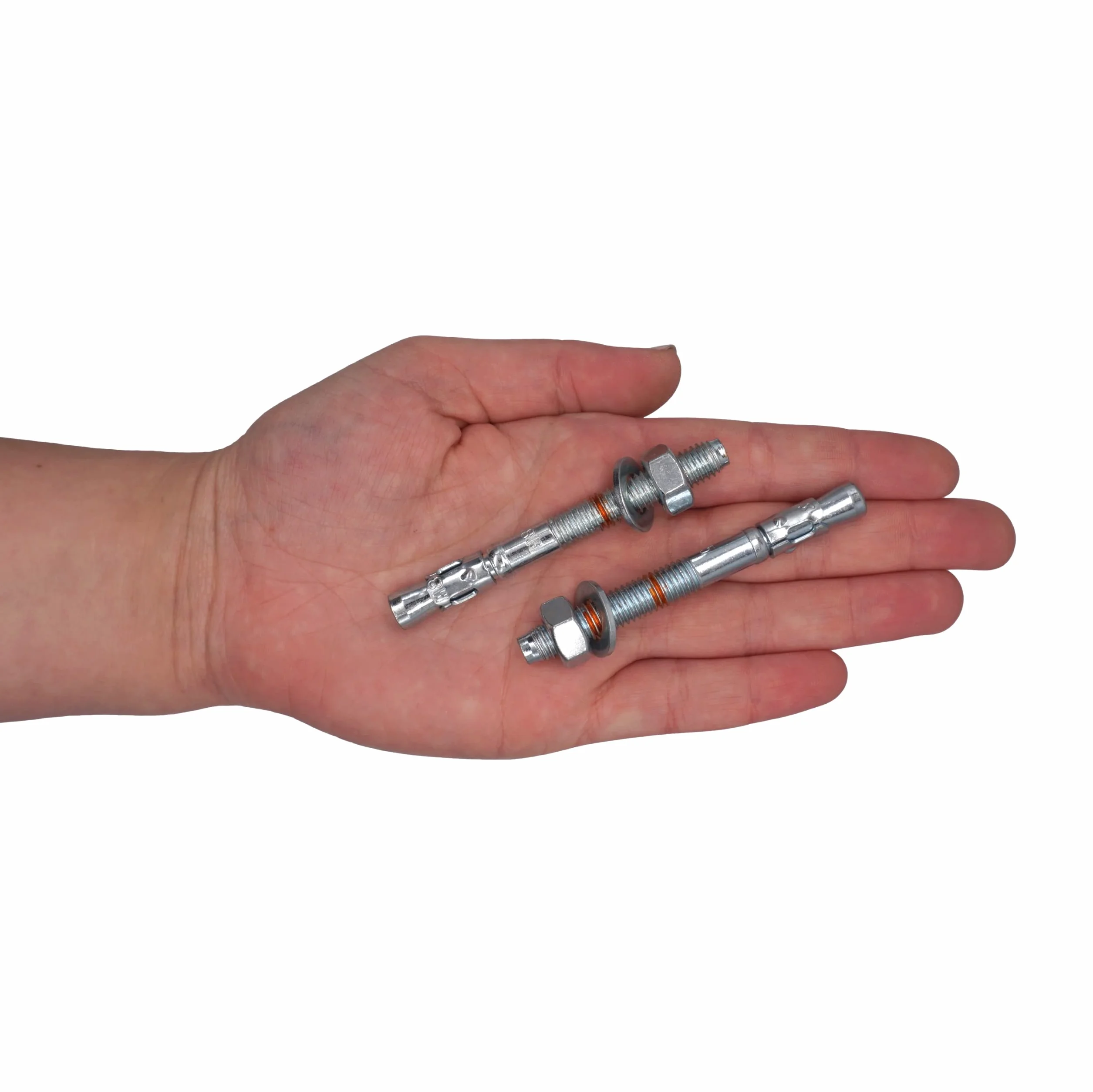 Kotwy M8 x 75 mm metalowe kołki rozprężne do betonu 8 sztuk