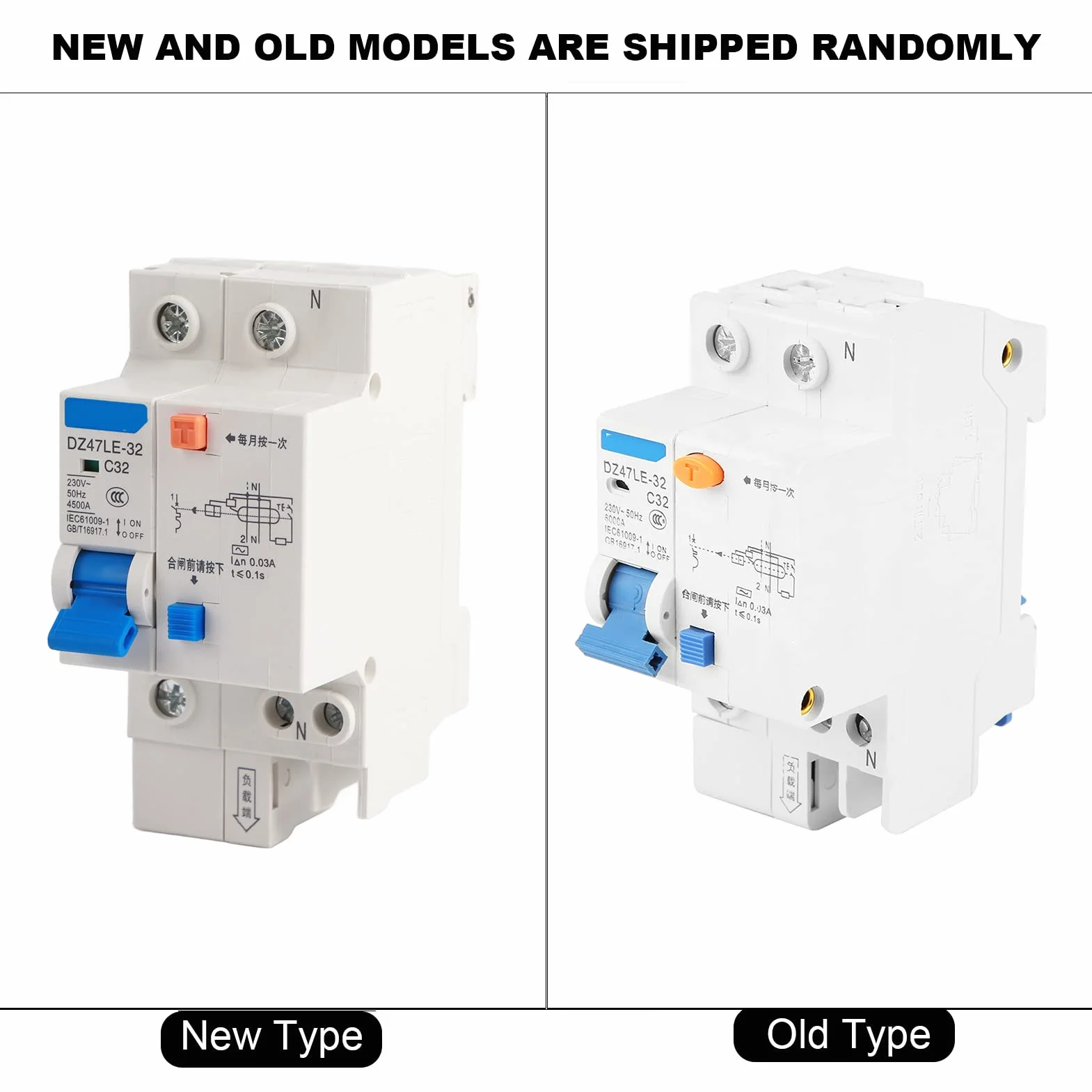 Wyłącznik Różnicowoprądowy 1P+N C32 30mA 230V