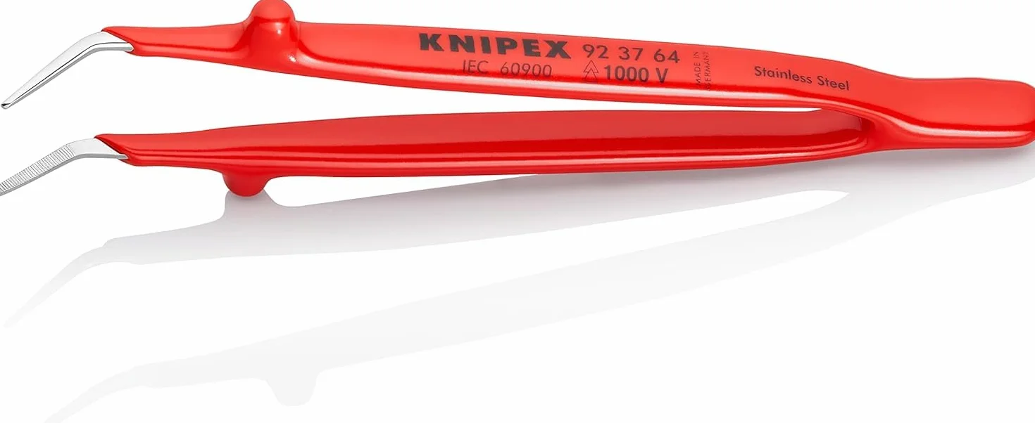 KNIPEX Pinceta uniwersalna izolowane izolowane zanurzeniowo 148 mm, 92 37 64