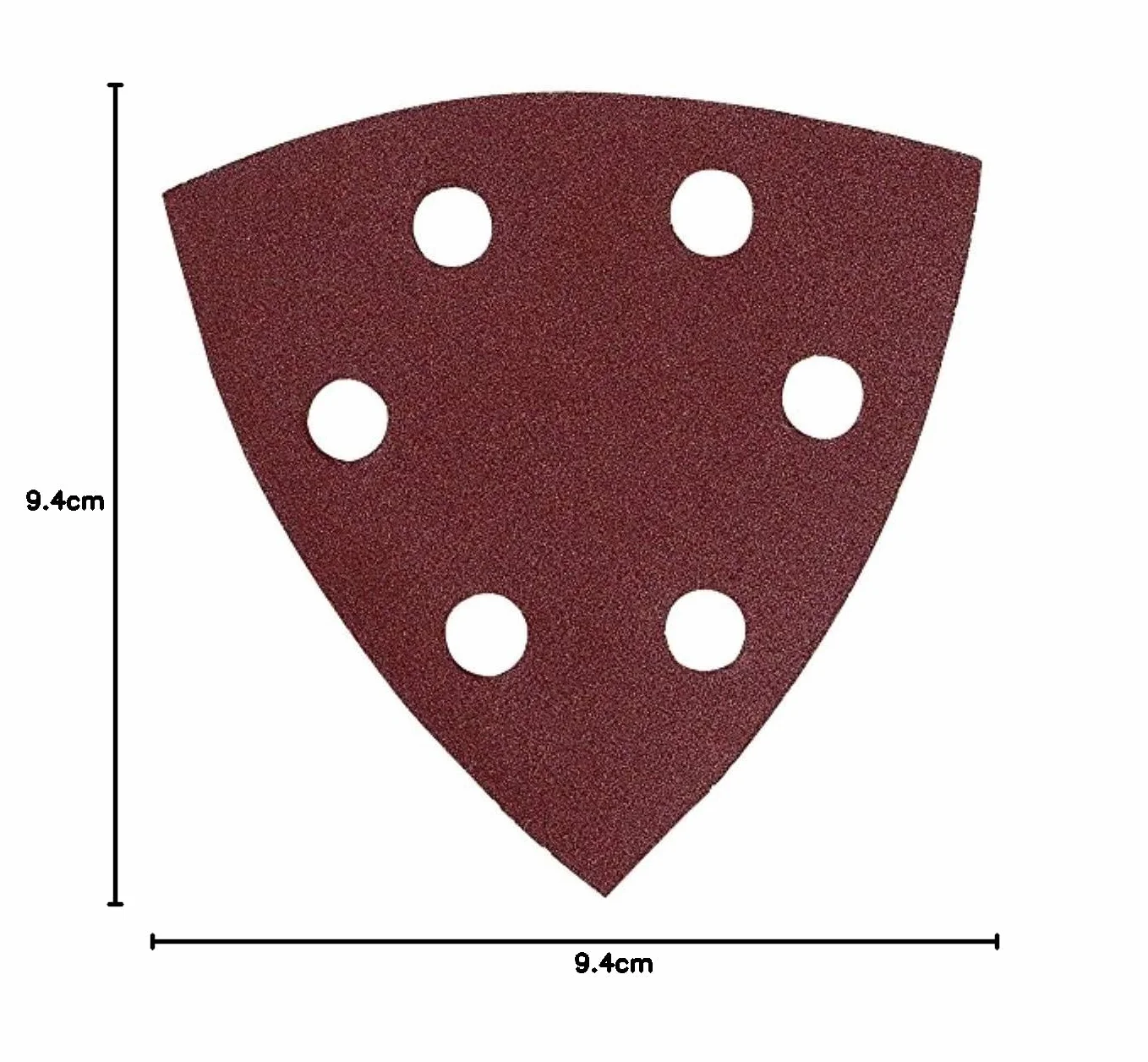 Makita Delta papier ścierny na rzep K40, P-33255, średni