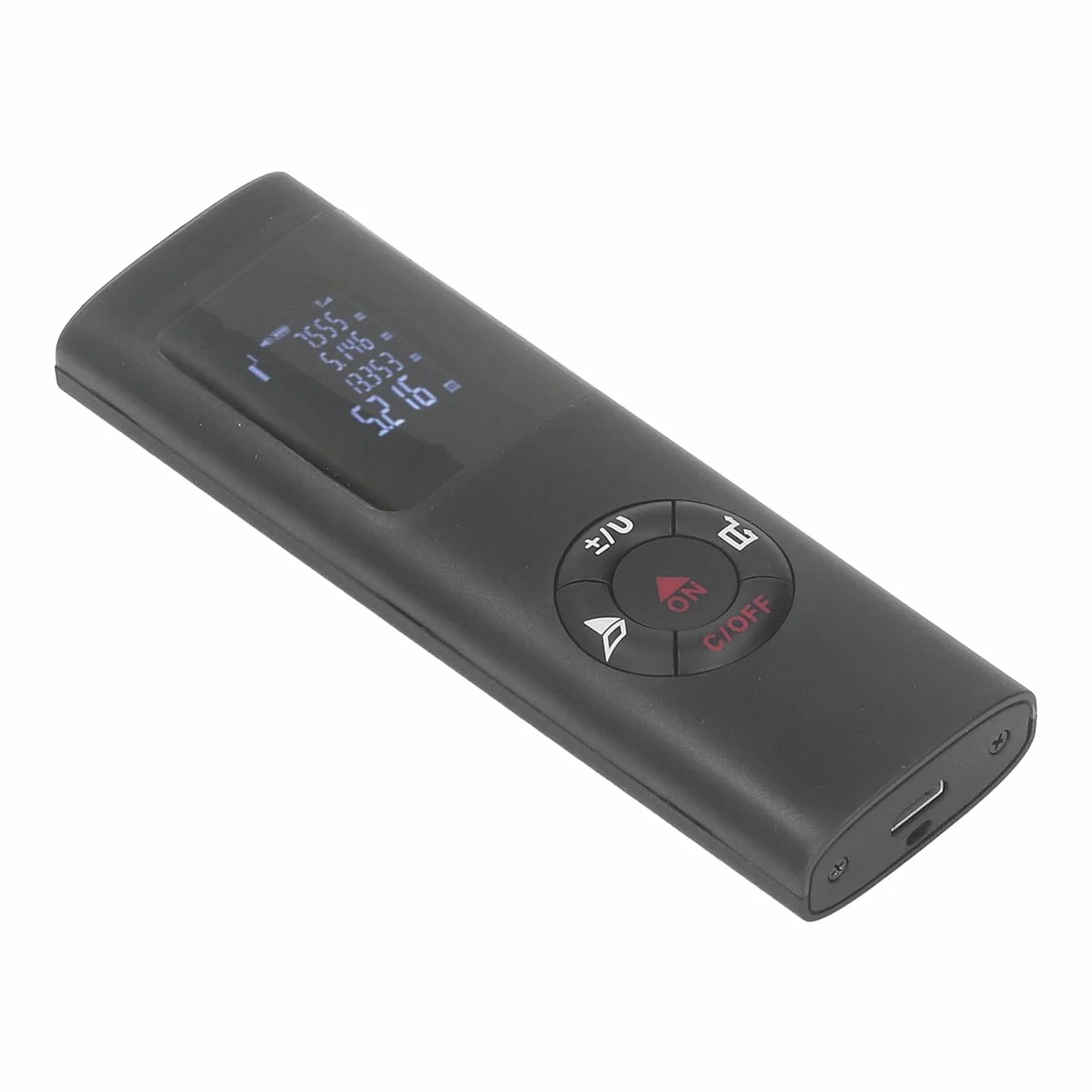 Laserowy Miernik Odległości 60 M Akumulatorowy Cyfrowy Wyświetlacz LCD