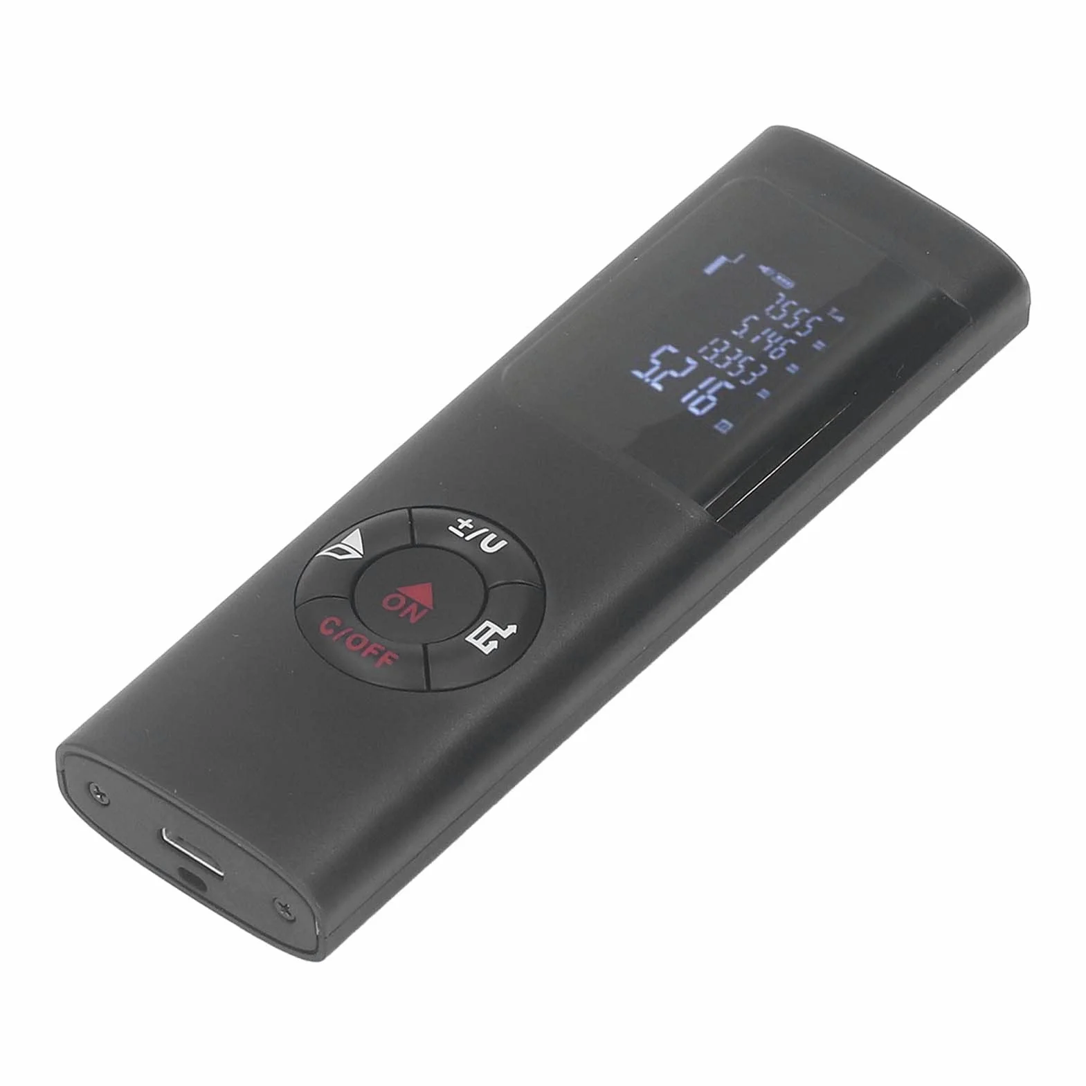 Laserowy Miernik Odległości 60 M Akumulatorowy Cyfrowy Wyświetlacz LCD