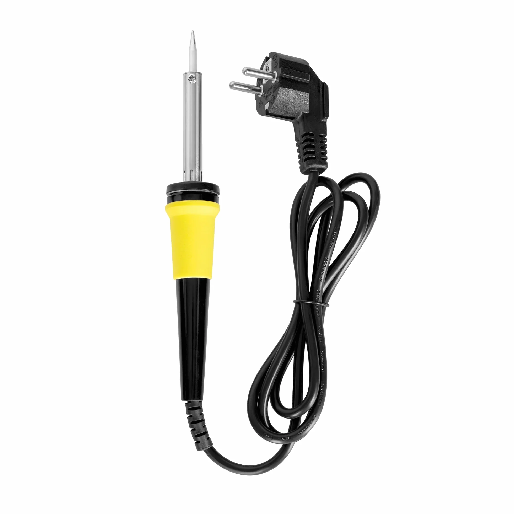 Mała lutownica ręczna KEMOT LUT0024-3 do lutowania/cynowania, CE, 60 W, 220-240 V, czarna