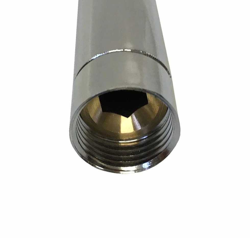 Rurka przedłużająca do prysznica 80 cm 1/2" 3/4" przedłużka ramienia