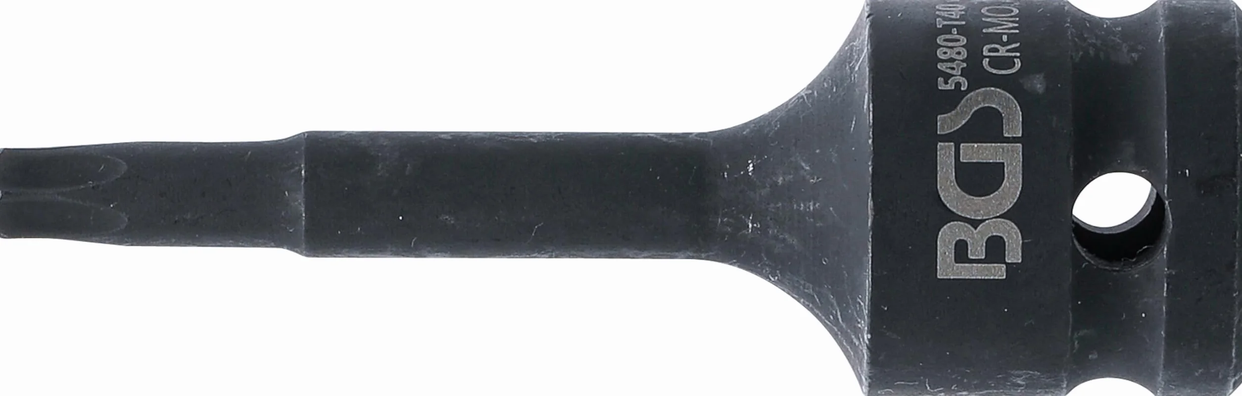 BGS 5480-T40 | Nasadka udarowa do bitów | długość 75 mm | 12,5 mm (1/2") | profil T (do Torx) T40