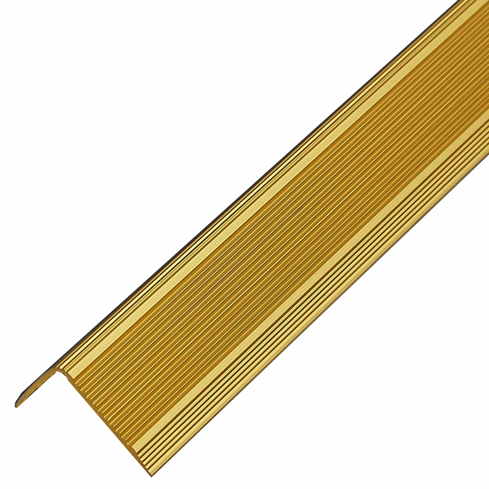 PRIOstahl Narożnik schodów profil kątowy samoprzylepny złoty 20x30x2 mm 1340 mm