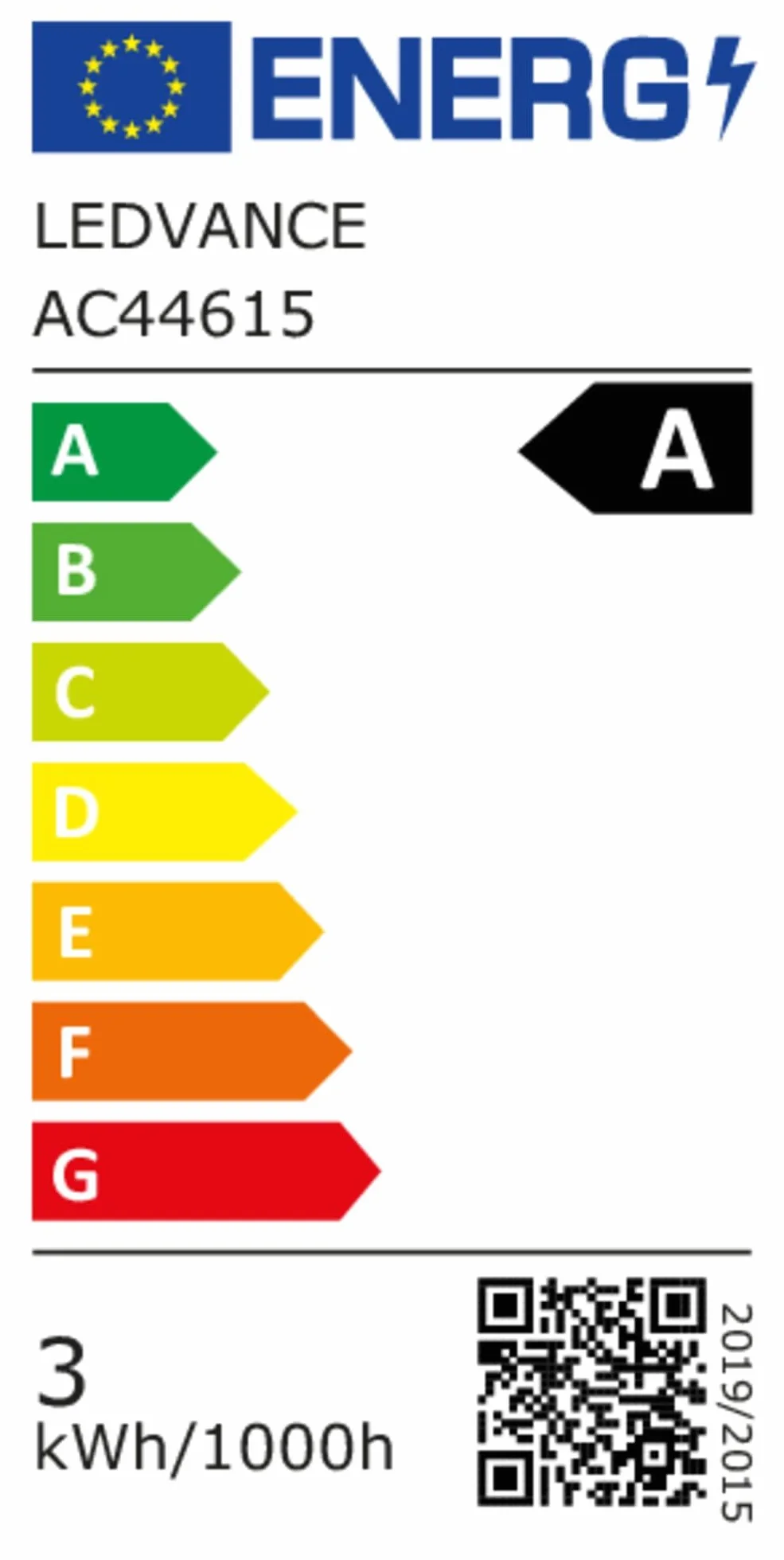 OSRAM LED lampa Energooszczędna, Żarówka Matowa, E27, Ciepła Biel 3000K, 2,5 W, Zastępuje Żarówkę 40W, Energooszczędna, 1 szt