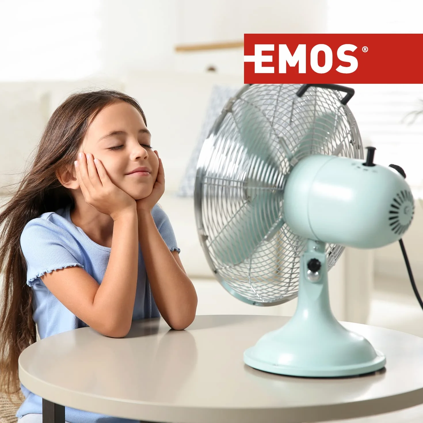 EMOS Przewód zasilający Euro 3 m, kabel sieciowy, kabel przyłączeniowy czarny/kabel połączeniowy do urządzeń gospodarstwa domowego z wtyczką euro, 2 x 0,75 mm, H03VVH2-F kabel z tworzywa sztucznego