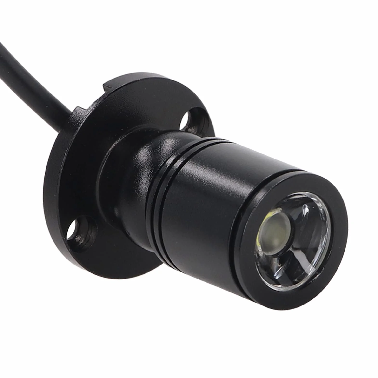Mini Reflektor LED Jasny Reflektor LED z funkcją ściemniania USB z Drutem o Długości 6,6 Stopy do Prezentacji Biżuterii i Ganek Szafki 5V (Ciepłe białe światło 3000K)