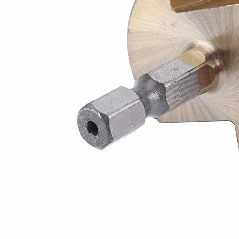 Wiertło stopniowe, wiertło stożkowe HSS, 4-32 mm, azotowany tytanem, rowek spiralny sześciokątny, wiertło do obierania materiałów, w tym stali, mosiądzu, drewna, tworzywa sztucznego