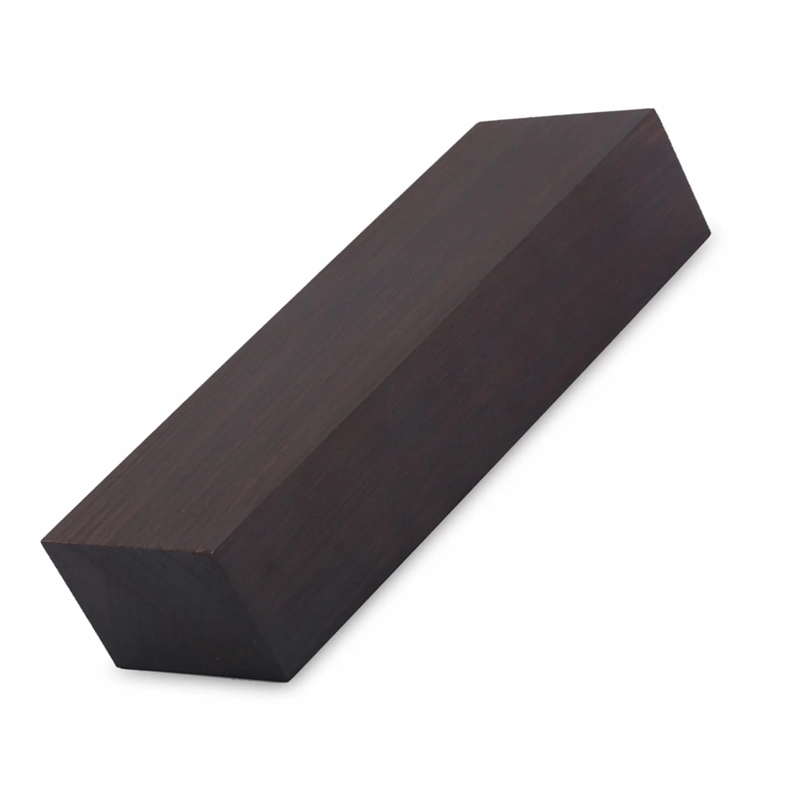Klocki z Litego Drewna Hebanowego Premium 12x4x2,5cm do Wyrobu Instrumentów i Narzędzi dla Majsterkowiczów