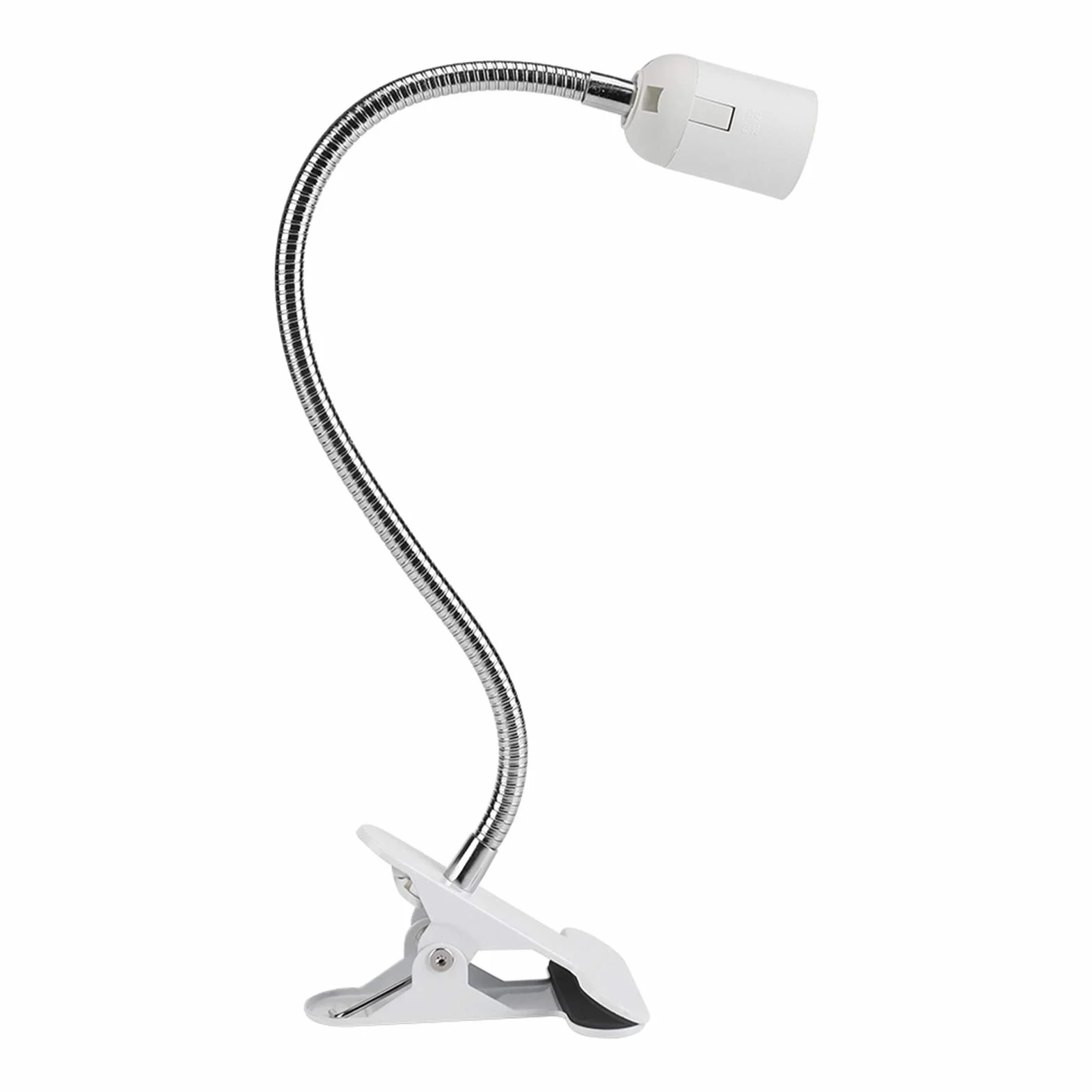 Lampa Zaciskowa, 2 Rodzaje Regulowanego Uchwytu LED E27 Klips do Tatuażu Swisted Lampa Stołowa o 360 Stopni Wtyczka Unijna 110-240V Lder z Zaciskami Biurka