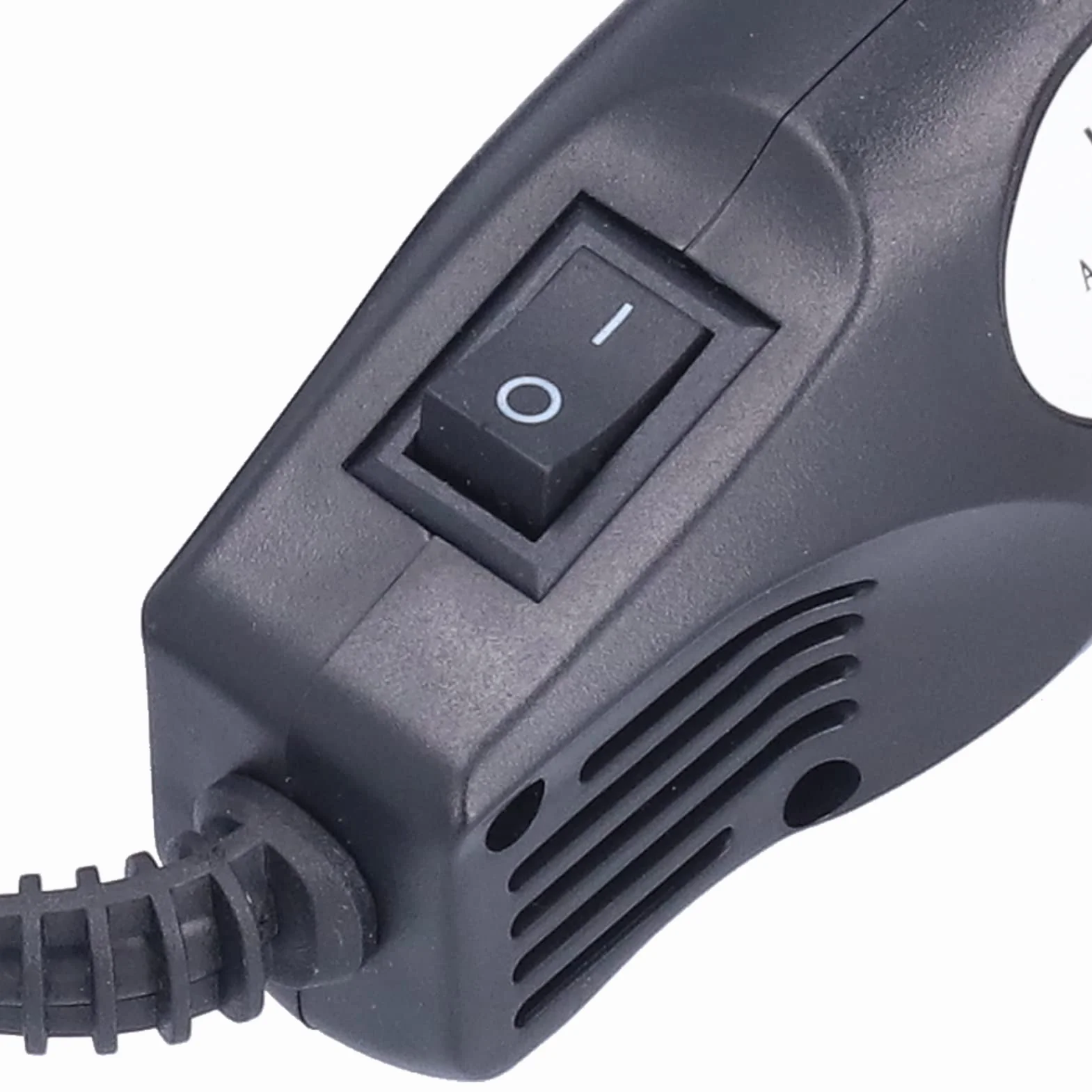 Mini Opalarka 300W ABS Shell 200 ℃ Ręczny Gorący Wiatrówka dla Majsterkowiczów do Ogrzewania Folii Termokurczliwej Tłoczona Pieczątka Proszkowa(European standard 230V)