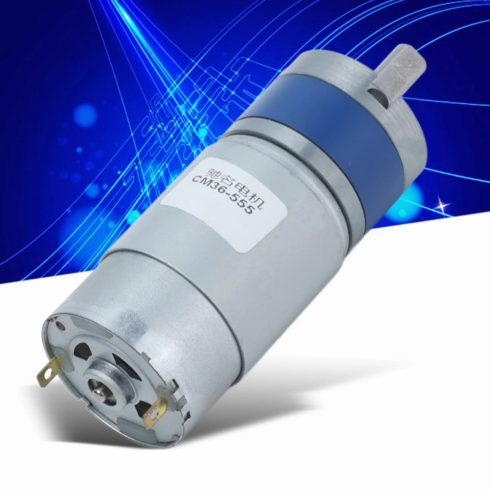 RiToEasysports CM36-555 Redukcja Silnika z przekładnią DC 24 V Silnik o Dużym Momencie Obrotowym 430RPM