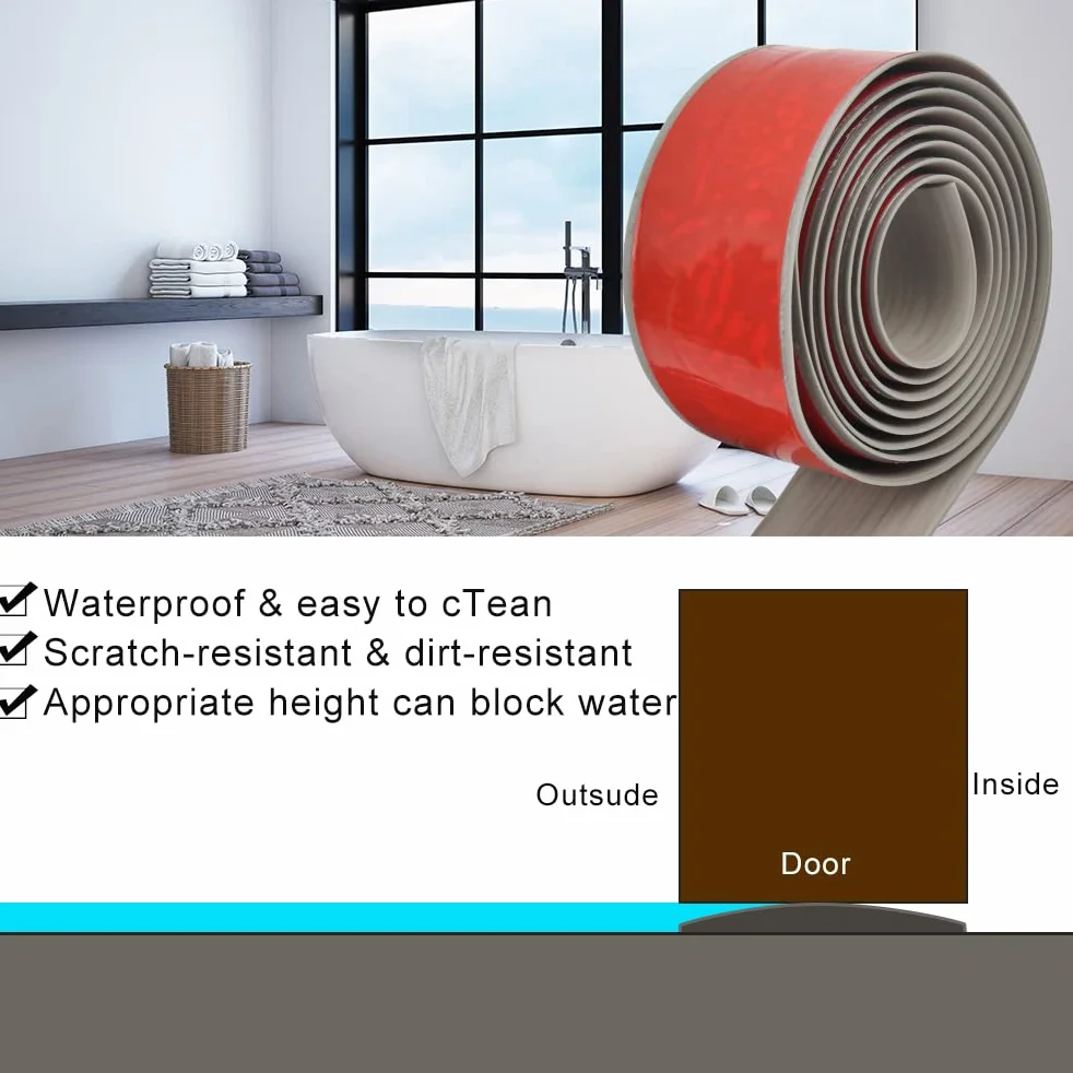 Listwa przejściowa do podłóg laminowanych 2 m x 5 cm samoprzylepna