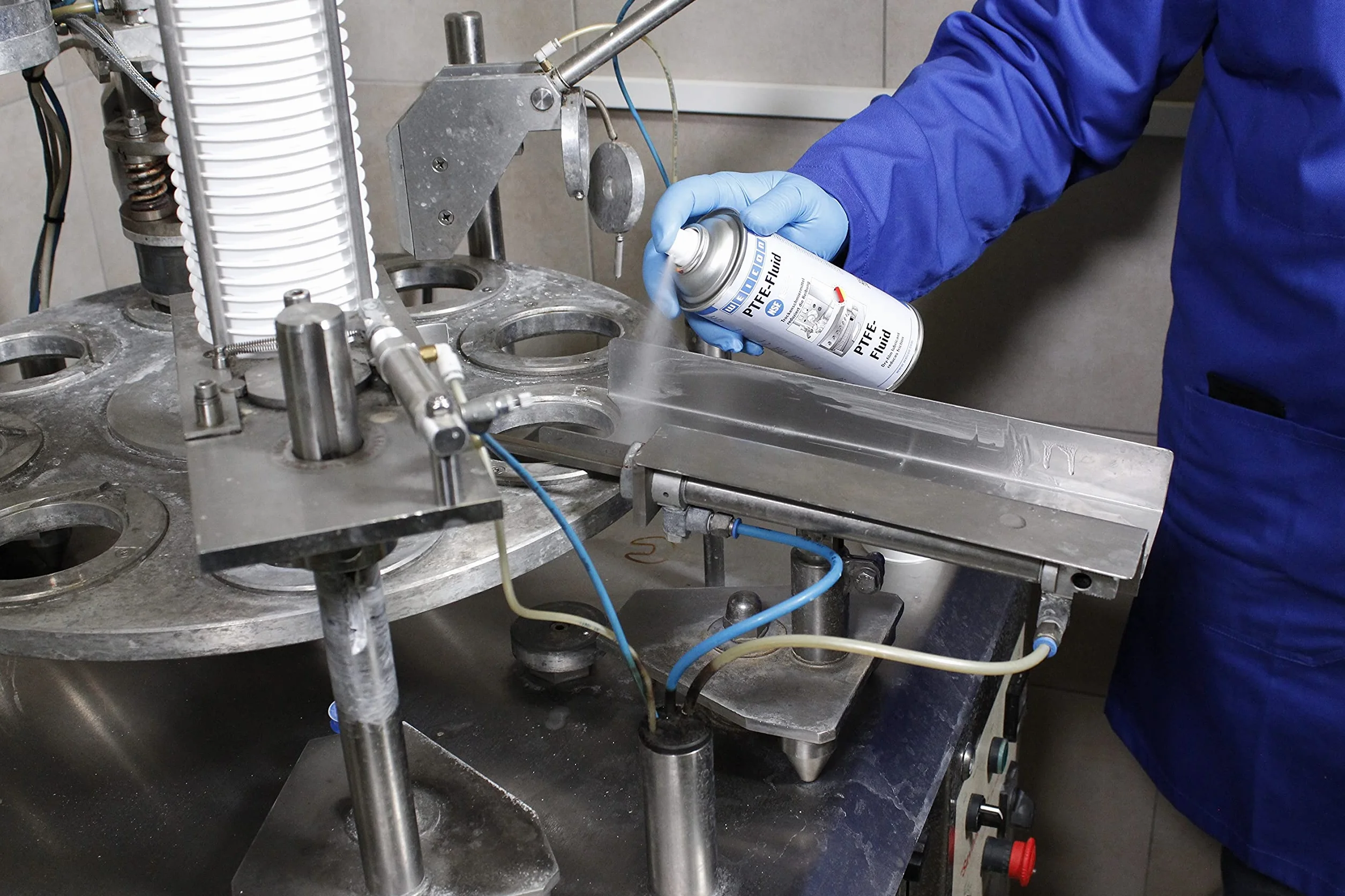 WEICON PTFE-Fluid 400 ml, smar teflonowy w sprayu do metalu i tworzyw sztucznych