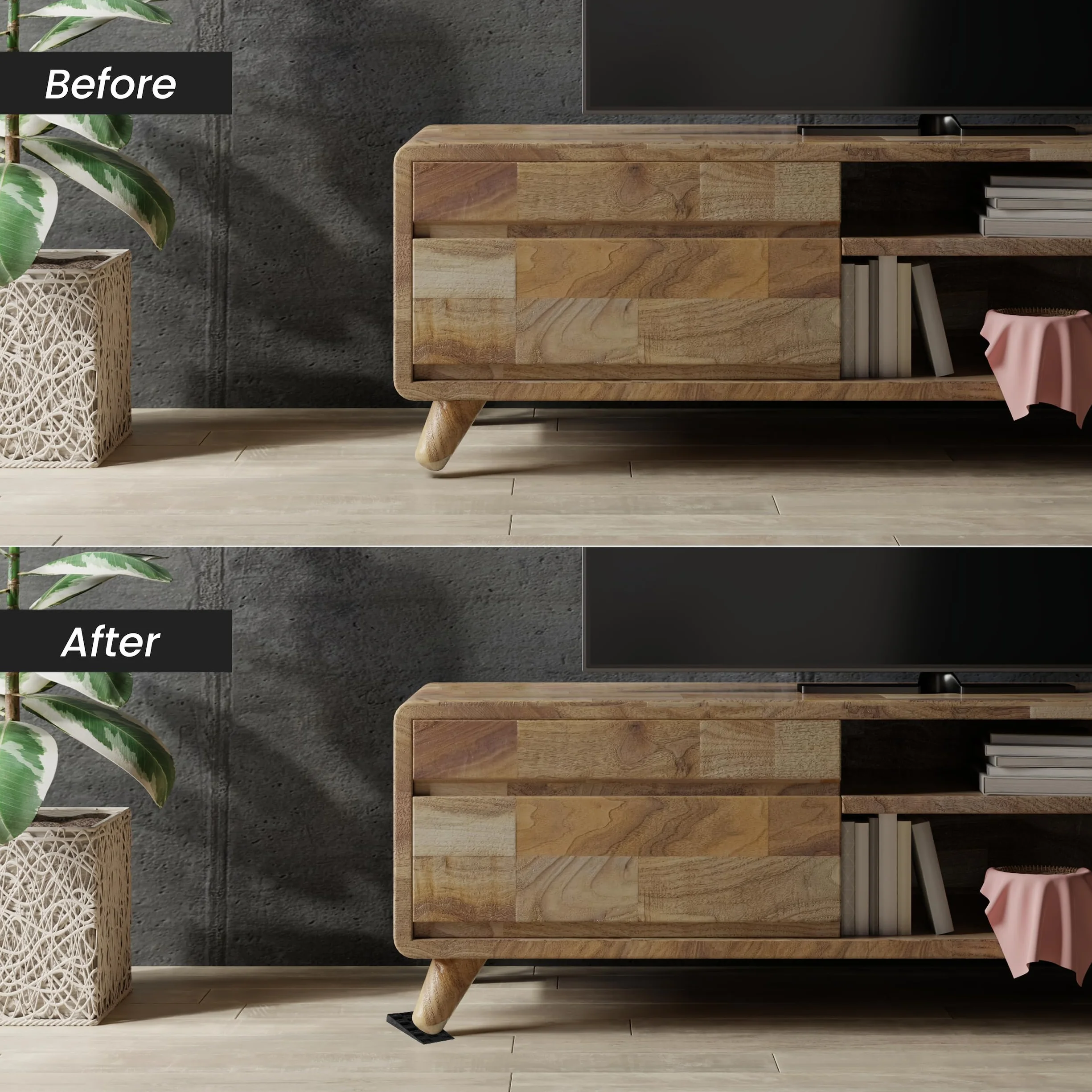 Repa Market Kliny z tworzywa sztucznego - 90 x 30 mm / 20 sztuk wsporników dystansowych z tworzywa sztucznego - kliny montażowe - wsporniki dystansowe do laminatu - wspornik dystansowy do desek