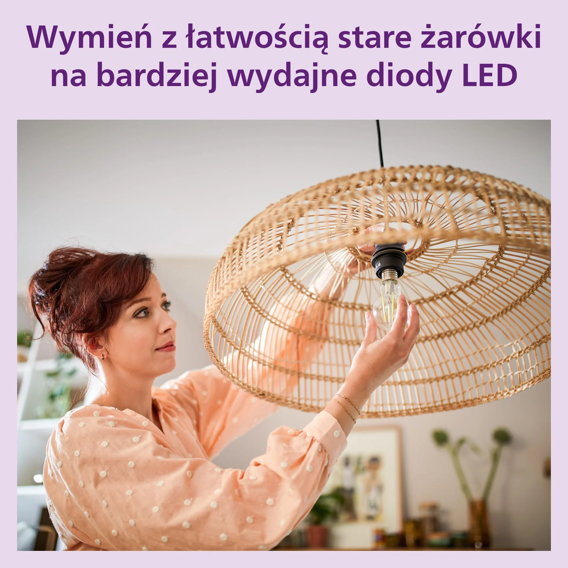 Philips Classic A60 Żarówka LED, 60 W, Clear, E27 Socket, Ciepła Biel 2700 K, 3 sztuki