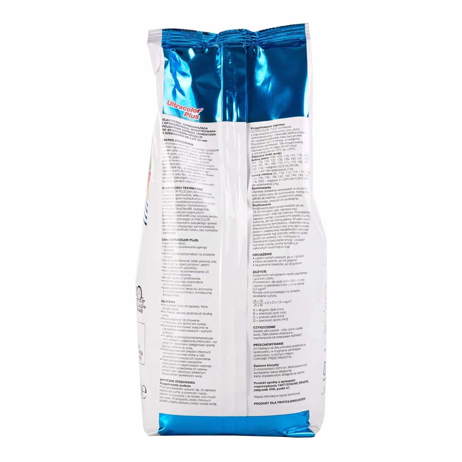 Fuga cementowa MAPEI ULTRACOLOR PLUS 2kg 133 piasek
