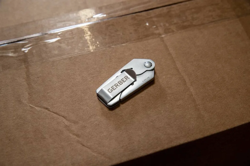 Gerber Nóż Cutter EAB Utility Lite składany 3,8 cm stal nierdzewna srebrny