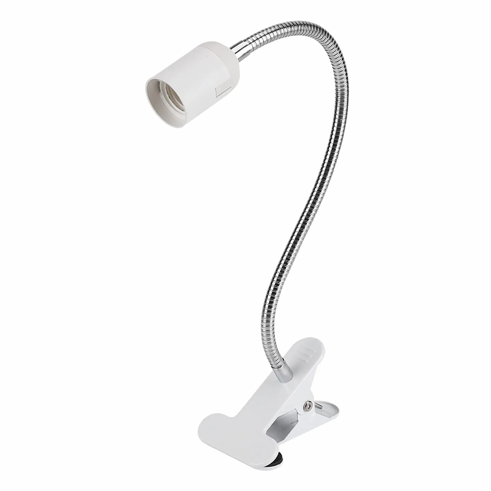 Lampa Zaciskowa, 2 Rodzaje Regulowanego Uchwytu LED E27 Klips do Tatuażu Swisted Lampa Stołowa o 360 Stopni Wtyczka Unijna 110-240V Lder z Zaciskami Biurka