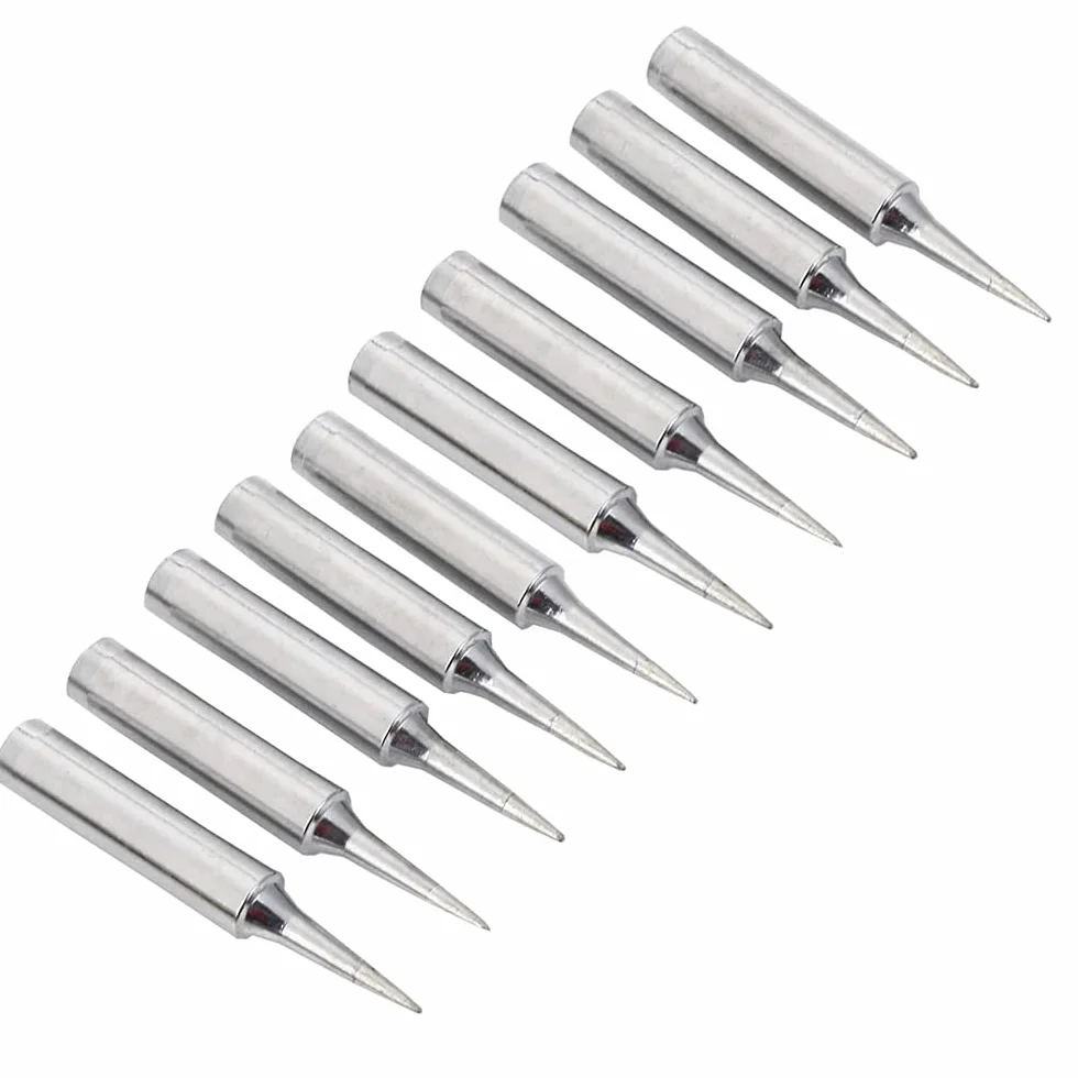 10pcs 900M-T Soldering Iron Tips Solder Iron Replacement Tip Soldering Bits Welding Equipment & Acessories (900M-T-I)