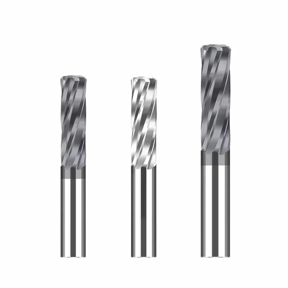 Rozwiertak z węglików spiekanych spirala 3,91 3,92 3,96 3,97 3,54 3,56 3,57 3,58 3,59 nóż do metalu 4 rowki rozwiertak do mocowania CNC (niepowlekany 3,97 x 25 x 50 l)