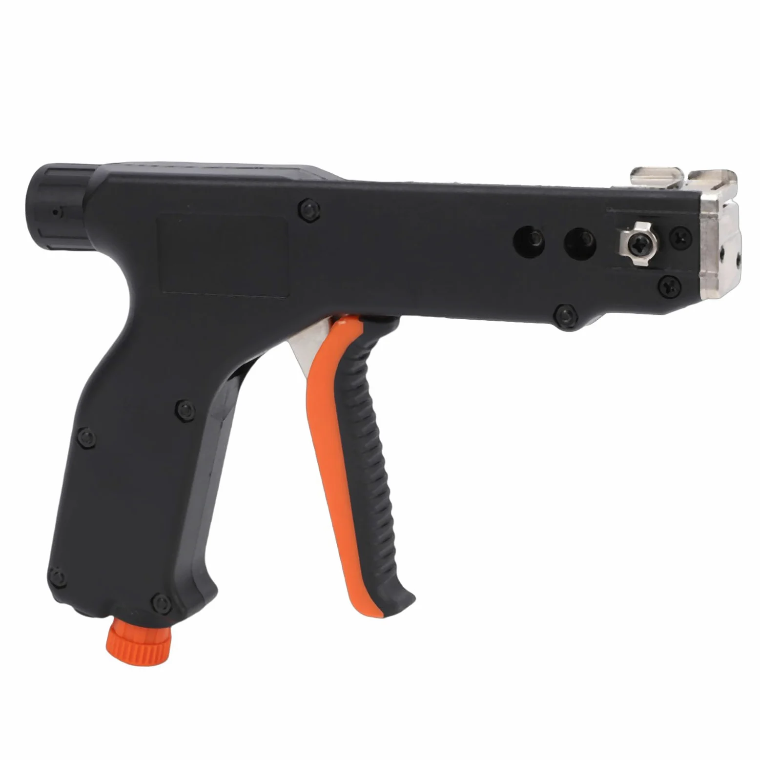 Eujgoov Pistolet do Opasek Kablowych, Samoblokujące Szczypce Nastawne ze Stali Wysokowęglowej do Nylonowych Opasek Kablowych 2–12 Mm, z Narzędziem Automatycznego Odcinania