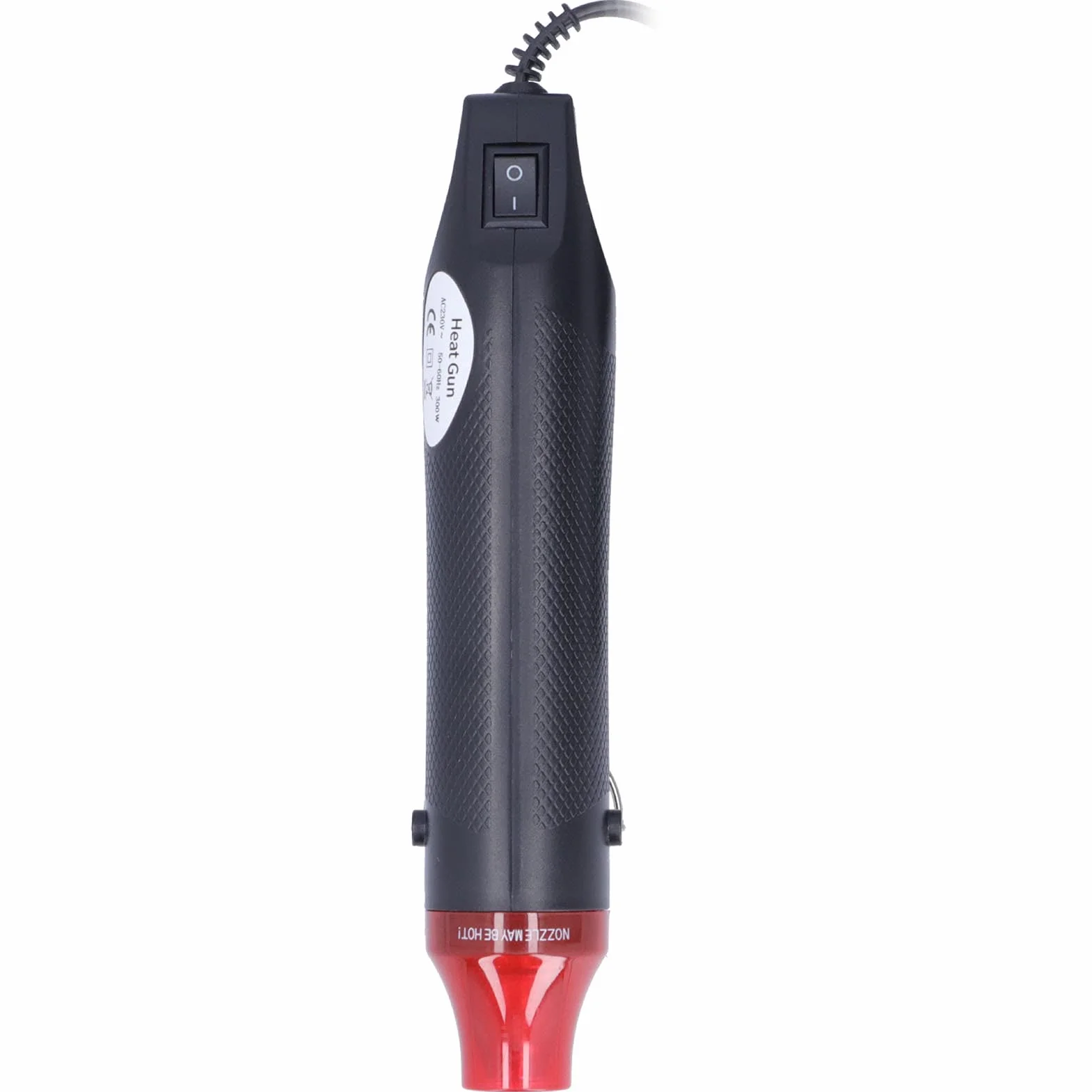 Przenośny pistolet na gorące powietrze, wytrzymały, trwały mini opalarka 200 ℃ 390 ℉ do projektów DIY(Norma europejska 230V)