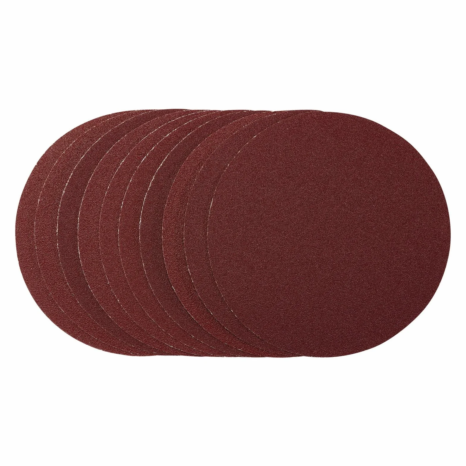 Draper 62994 tarcze szlifierskie, ziarnistość 150 mm, 80 PSA (opakowanie 10 sztuk), czerwone, jeden rozmiar