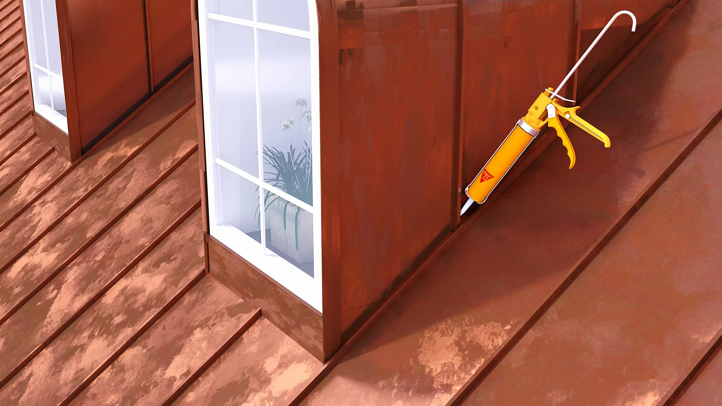 Sika Flex Klej Budowlany Jasnoszary 290 ml