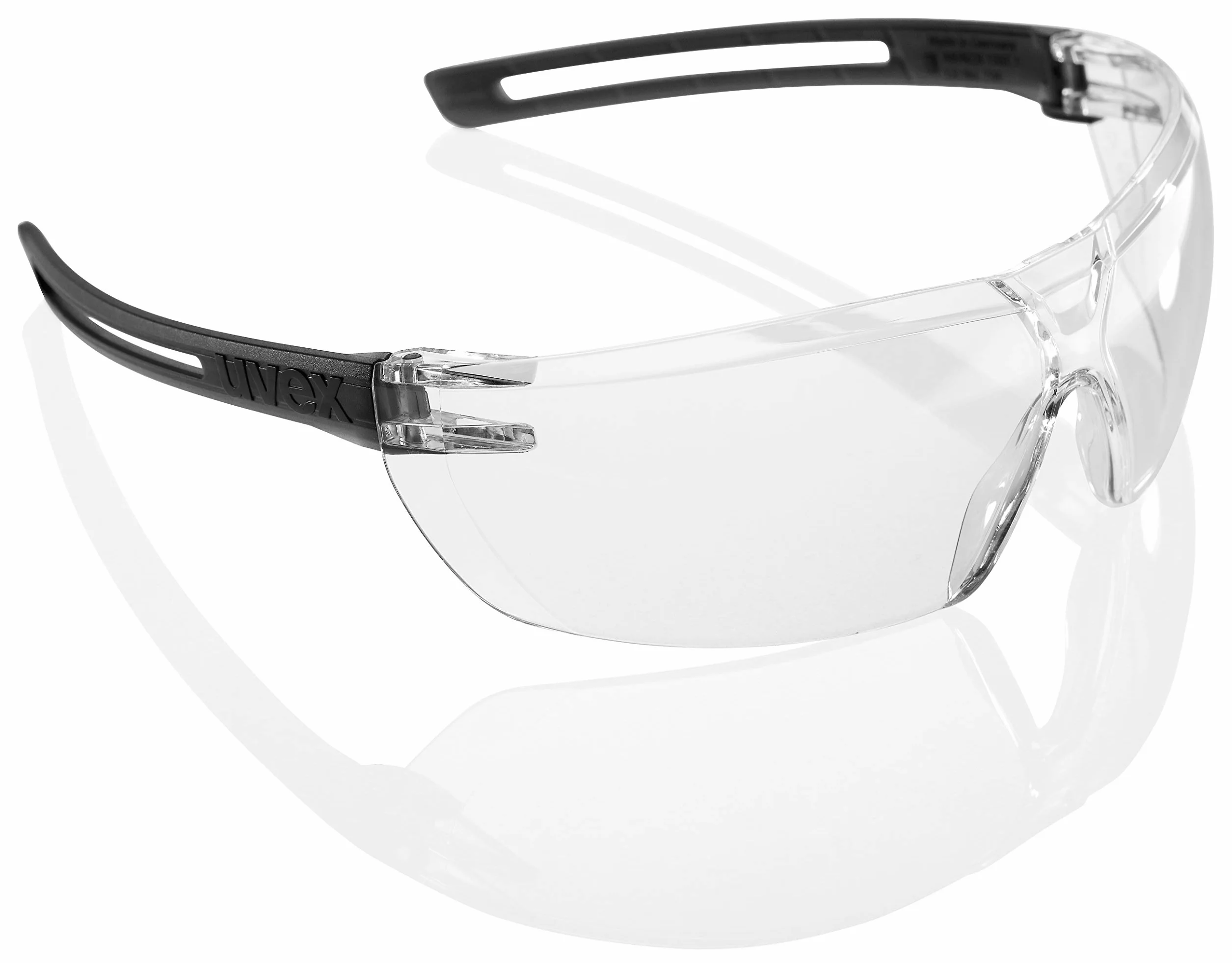 Uvex x-fit 9199 okulary ochronne – odporne na zarysowania i zaparowanie, 100% ochrony przed promieniowaniem UV 400 – okulary ochronne z powlekaną szybą – odporne na chemikalia okulary robocze do
