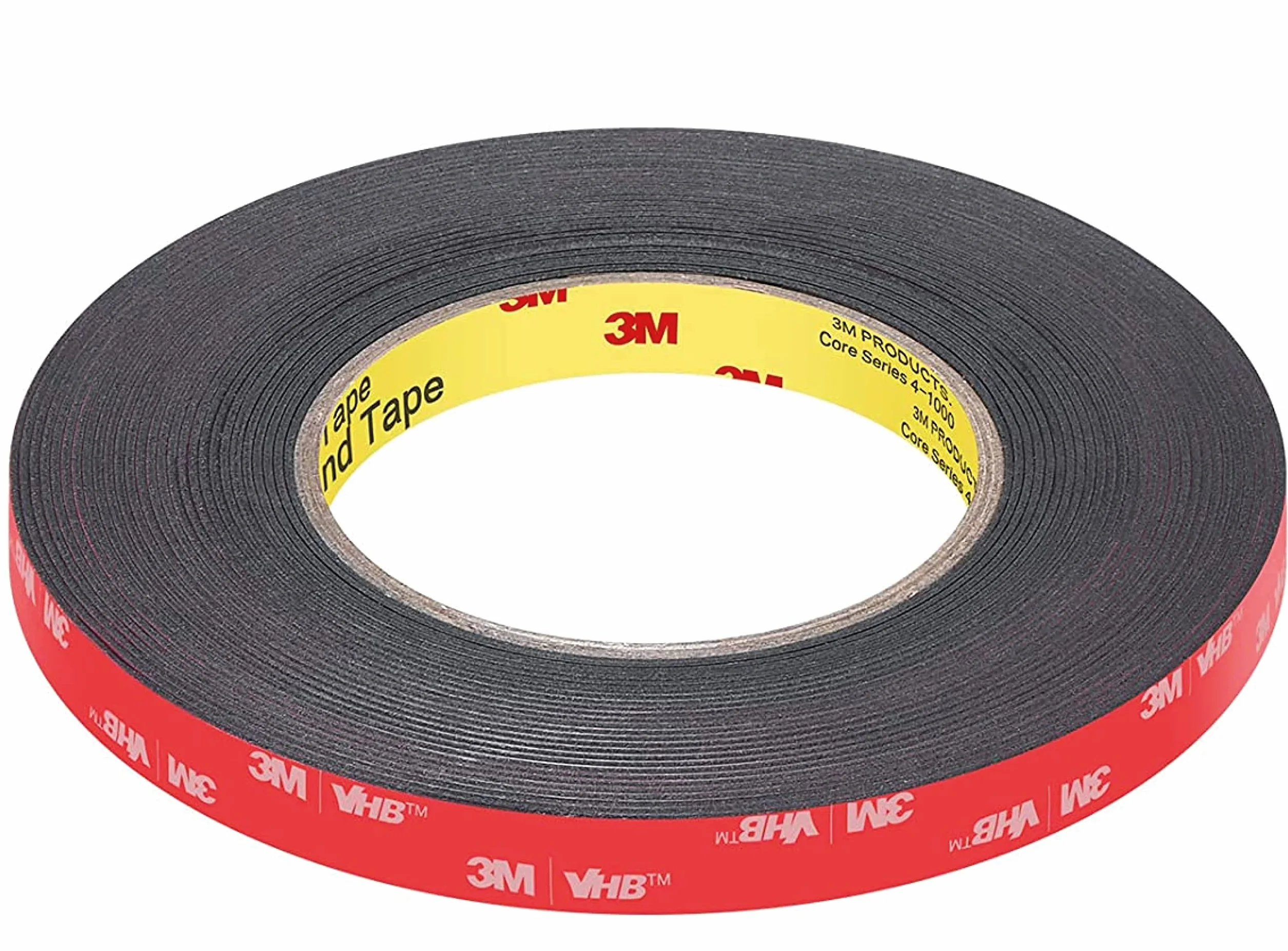 3M VHB 5952 – uniwersalna dwustronna taśma klejąca z bardzo mocnej pianki akrylowej, odporna na wodę i wysoką temperaturę, do samochodu, domu i biura (12 mm x 4,6 m) (12 mm)