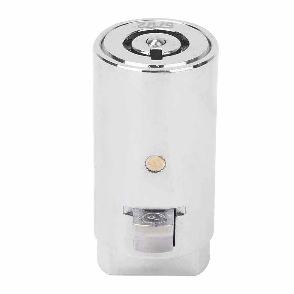 Stop Cynku Kolor Chromu Pojedynczy Klucz Otwierający Cylinder Zamka Automatu do Automatycznych Maszyn do Sprzedaży Sejf