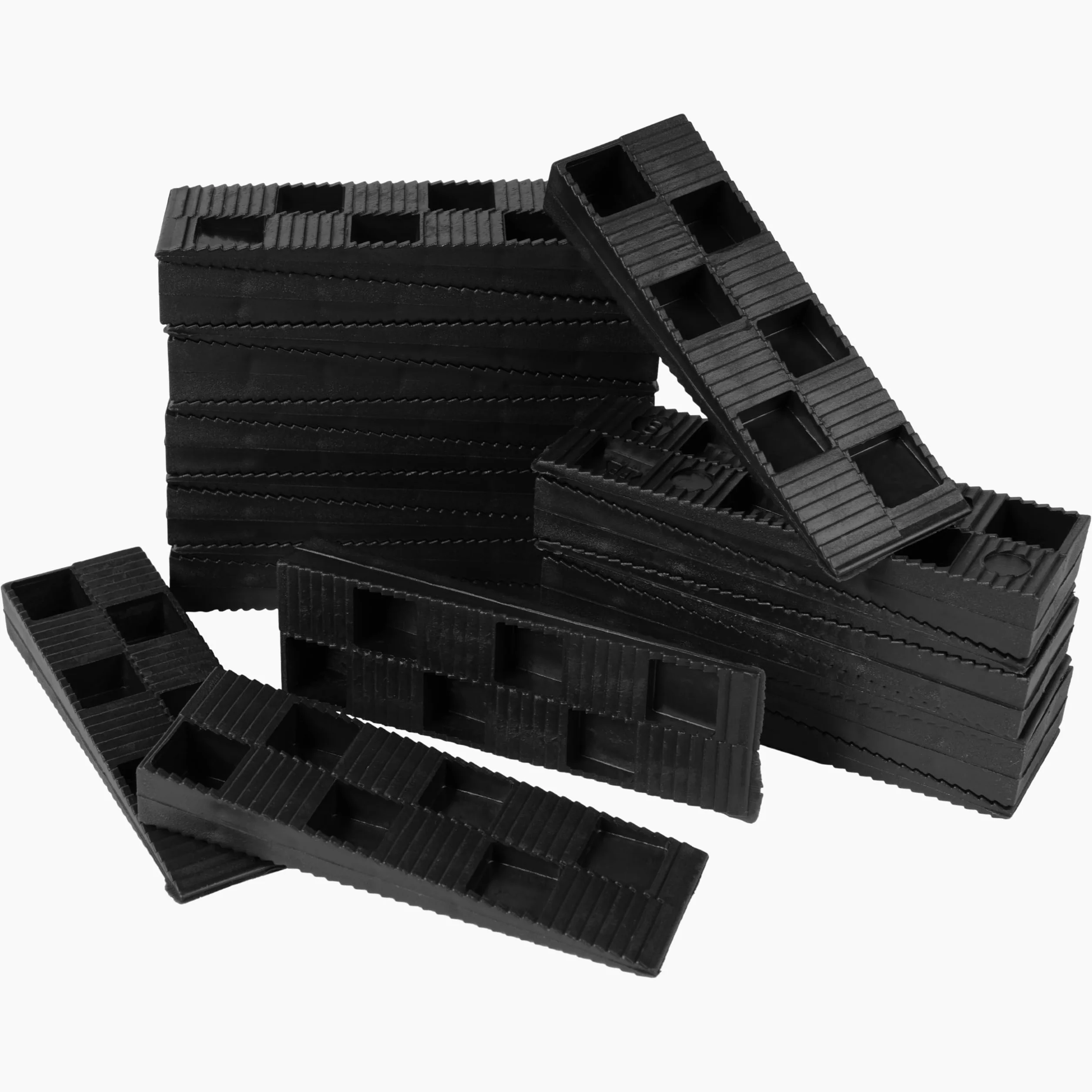 Repa Market Kliny z tworzywa sztucznego - 90 x 30 mm / 20 sztuk wsporników dystansowych z tworzywa sztucznego - kliny montażowe - wsporniki dystansowe do laminatu - wspornik dystansowy do desek