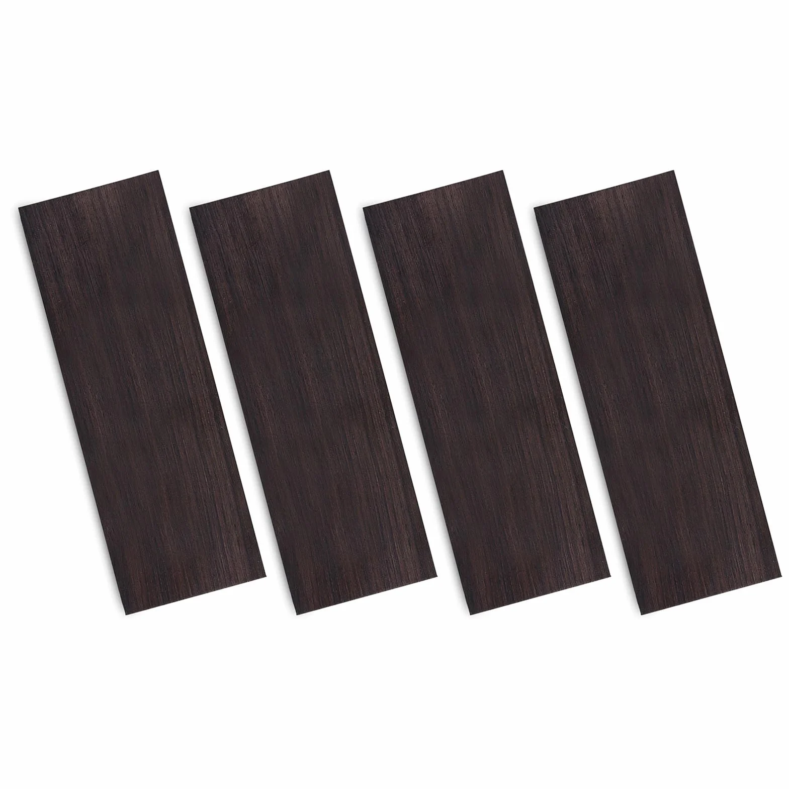 Klocki z Litego Drewna Hebanowego Premium 12x4x2,5cm do Wyrobu Instrumentów i Narzędzi dla Majsterkowiczów