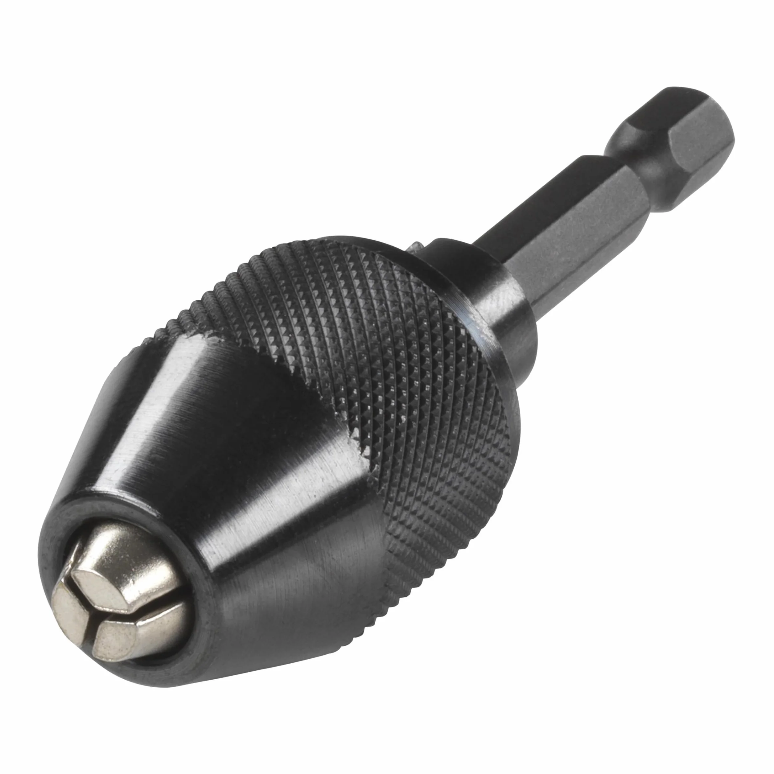 wolfcraft Szybkozaciskowy uchwyt wiertarski I 2625000 I 0,5-6,5 mm rozpiętość zacisków I do szybkiego i łatwego mocowania i odkręcania akcesoriów do wiertarek