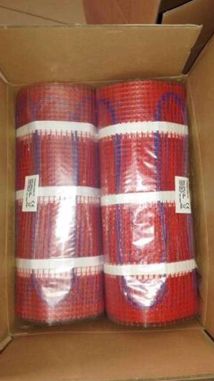 Mata grzewcza podłogowego Mata grzewcza 230 V 200 w na m2 do płytek, ceramiki, porcelany, kamiennych podłóg Kabel PVC itp. Mata podłogowa 200 W/m2-7,0m2
