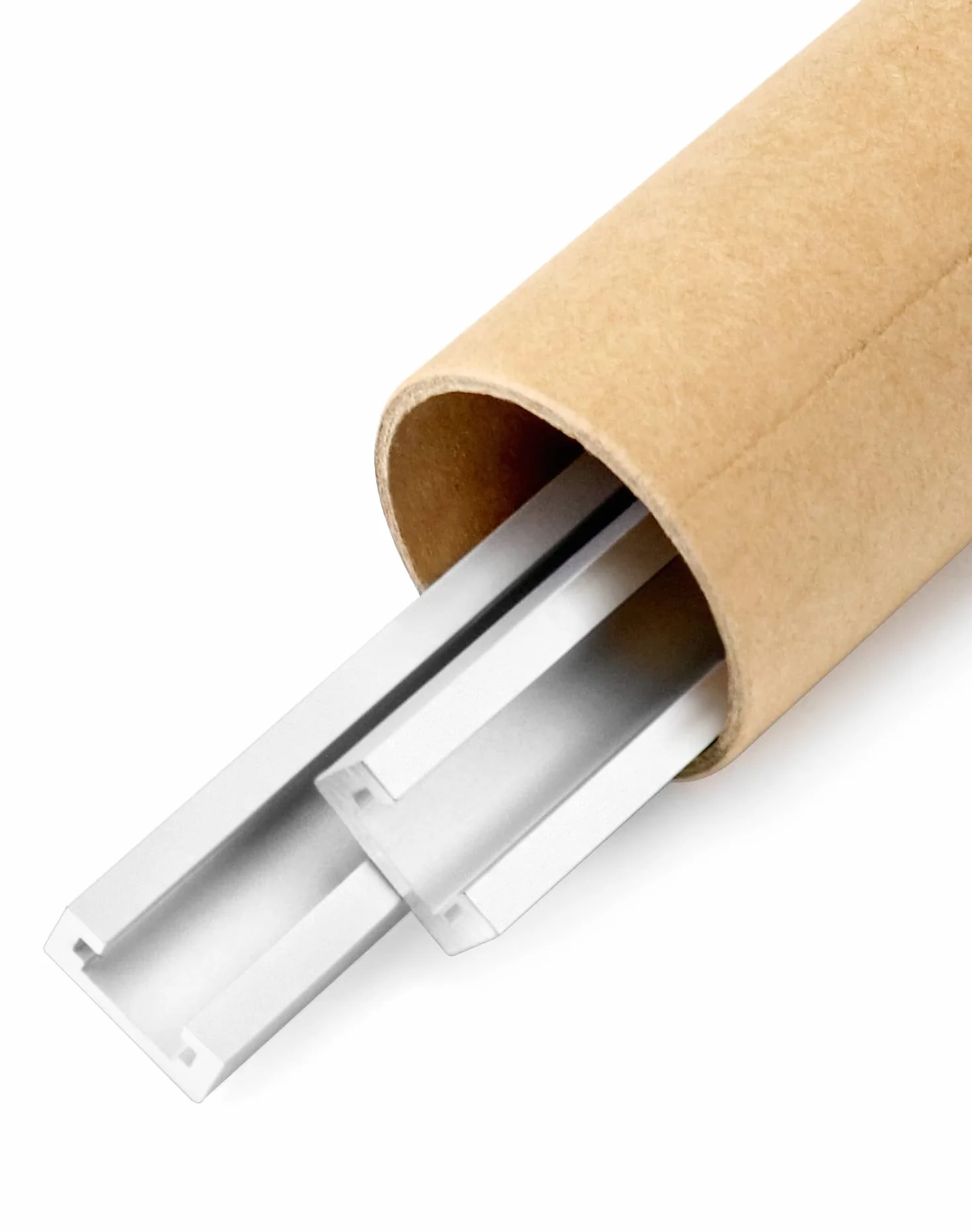 QWORK Szyna T 91 cm, aluminiowa szyna skośna z podwójnym profilem tnącym do piły stołowej 19 x 10 mm 4 sztuki