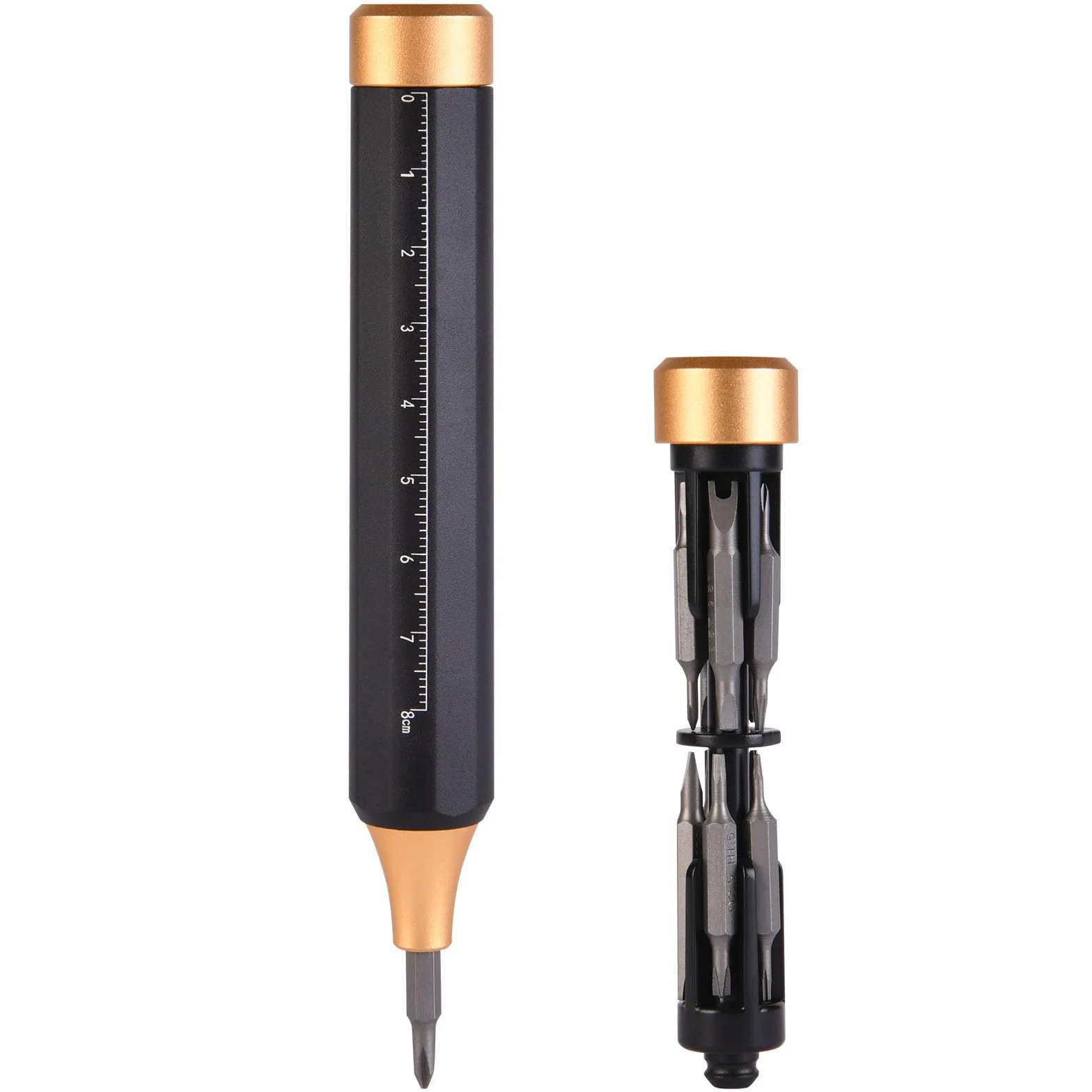 OSDUE Zestaw wkrętaków, Mini Precision 22 w 1, magnetyczny śrubokręt, uchwyt do T2, T3, T4, T5, T6, T8, P5, do telefonów komórkowych, tabletów, komputerów, okularów naprawczych