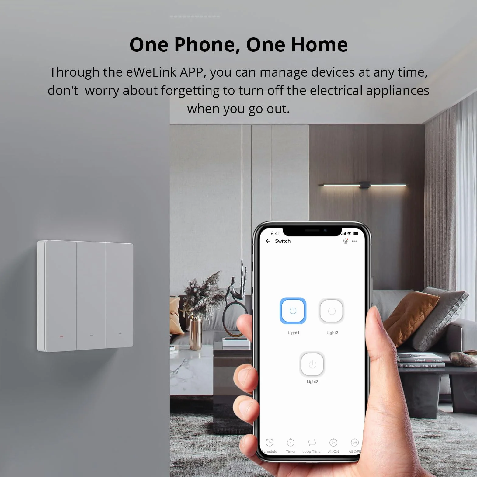 SONOFF Inteligentny przełącznik ścienny WiFi, M5 Matter 2 Gang Type 86 z synchronizacją, sterowaniem głosowym, kompatybilny z Matter i Alexa oraz Google Home (wymagany przewód neutralny)