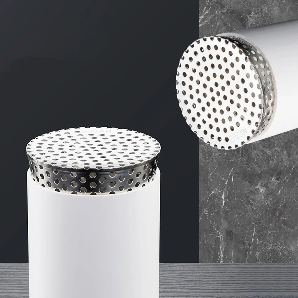 Filtr ochronny rynny ze stali nierdzewnej, metalowa rynna spustowa, osłona dachu z siatki, do rynn dachowych, rur spustowych (50-63 mm)